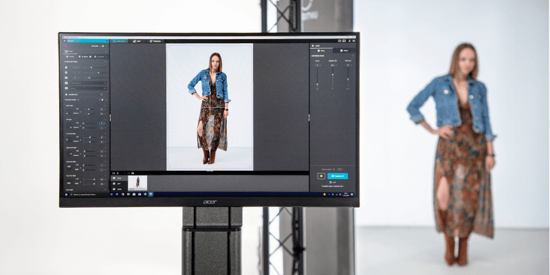 Fusion of AI technology with traditional photography trend 2025 example
